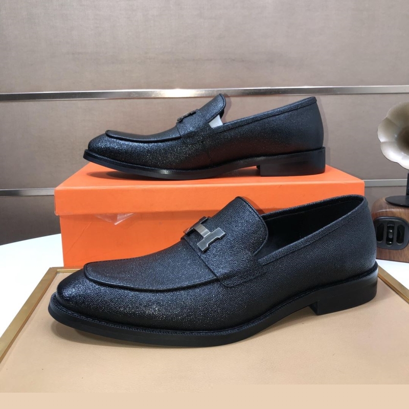H**mes leather shoes